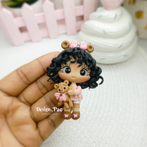 Niña con osito