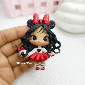 Niña minie (morena)